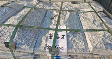 吴忠芝麻白蘑菇石，自然面