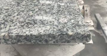 吴忠芝麻白楼梯踏步 芙蓉白