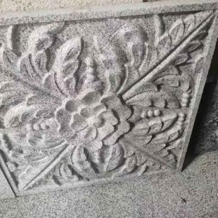 吴忠芝麻白雕刻版，异形定制