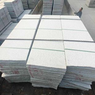 吴忠芝麻白毛板，石材毛板