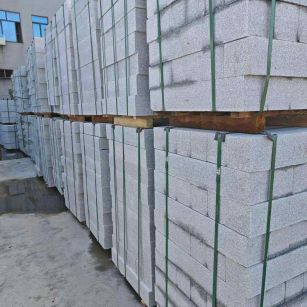 吴忠芝麻白路牙石，路侧石