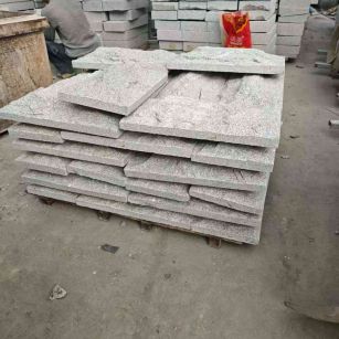 吴忠芝麻白蘑菇石，自然面