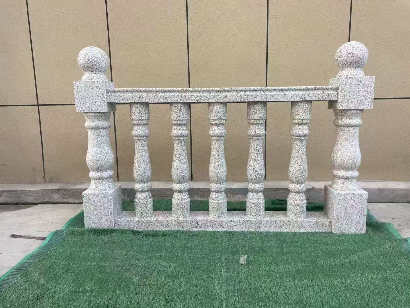吴忠芝麻白阳台栏杆 花岗岩栏杆