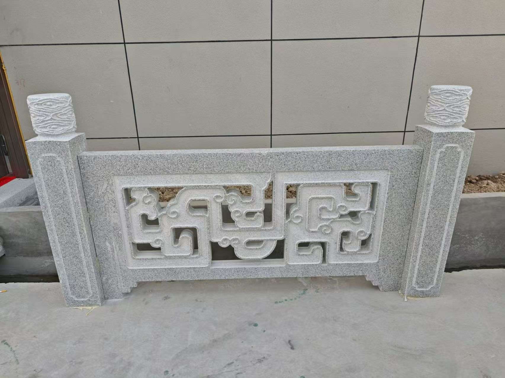 吴忠芝麻白河道栏杆 桥栏杆