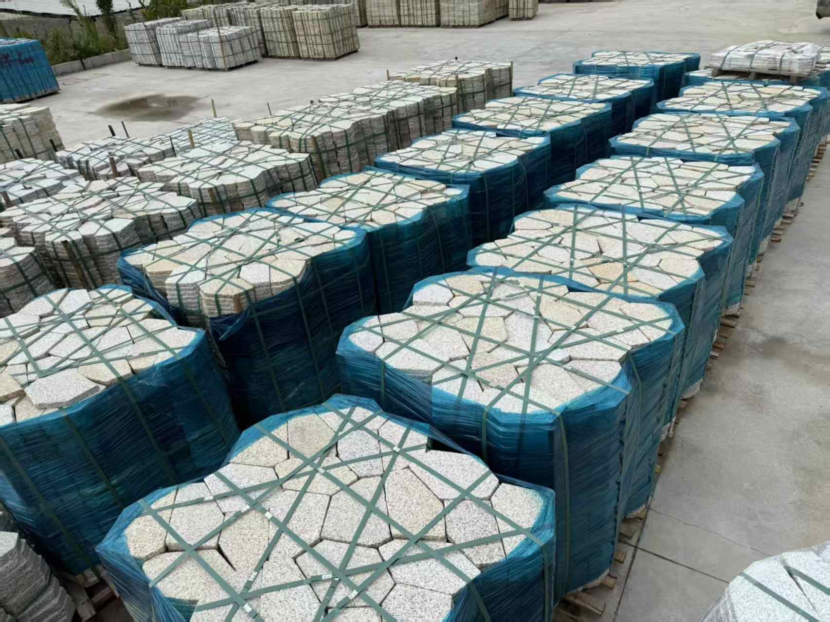 吴忠黄金麻冰裂纹 碎拼
