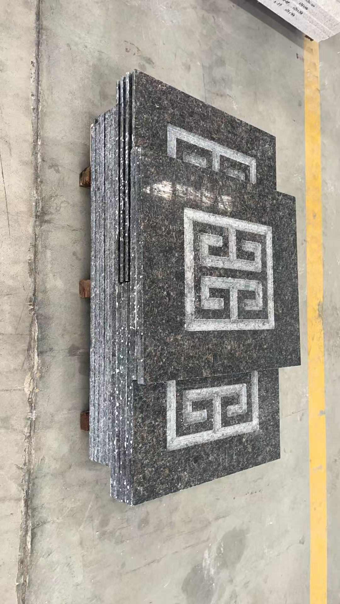 吴忠英国棕回纹雕刻版