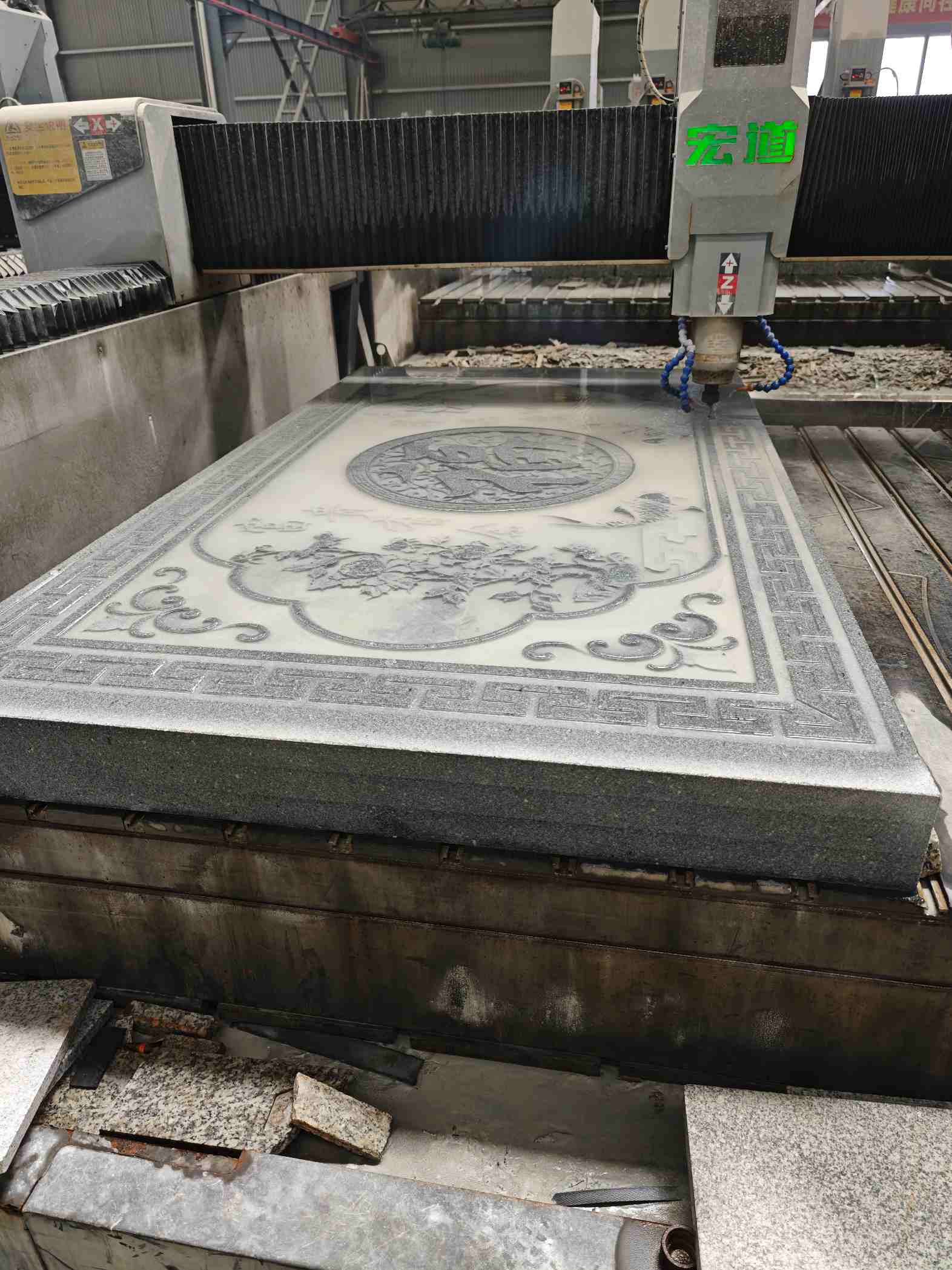 吴忠芝麻灰雕刻版异形雕刻异形定制